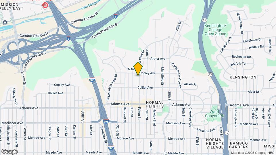 4866 Felton St Map and Location Details