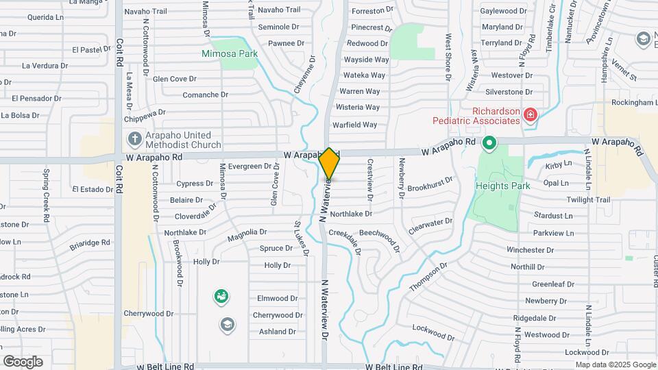 926 N Waterview Dr Map and Location Details