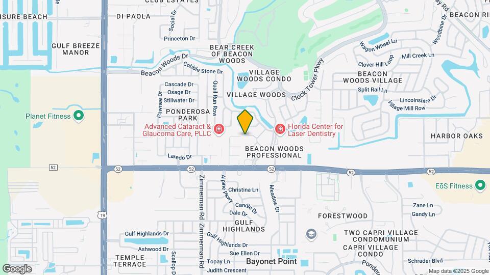 7704 Hillside Ct Map and Location Details