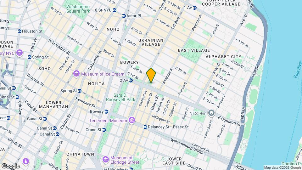 E. 9th St, 1st Ave, Unit 9 Mapa y Detalles de la Ubicación