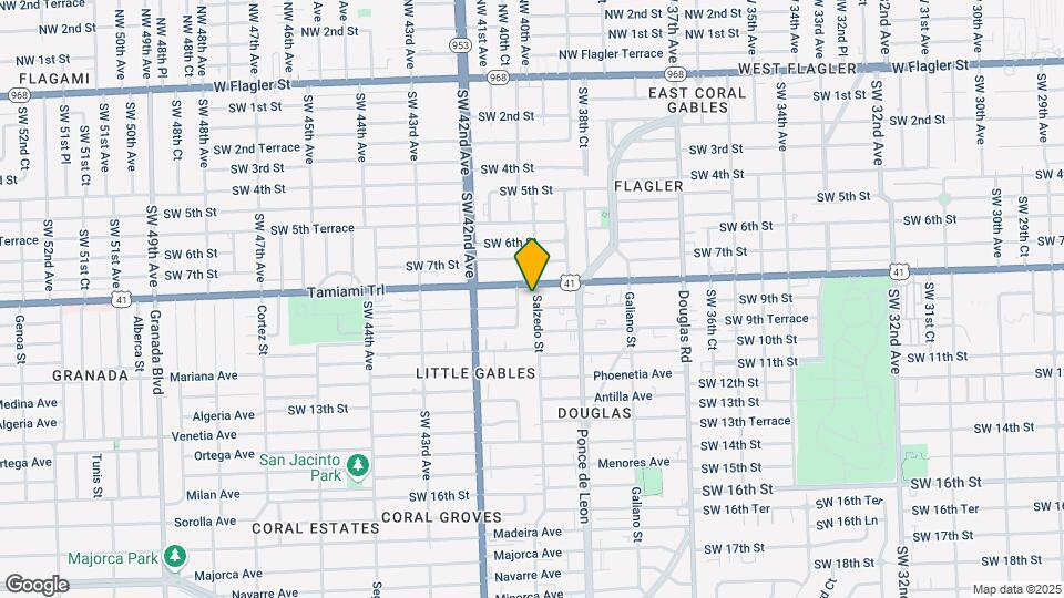 Salzedo Apartments Mapa y Detalles de la Ubicación