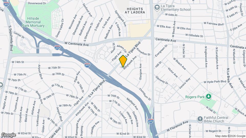 7122 Kittyhawk Ave, Unit 0 Map and Location Details