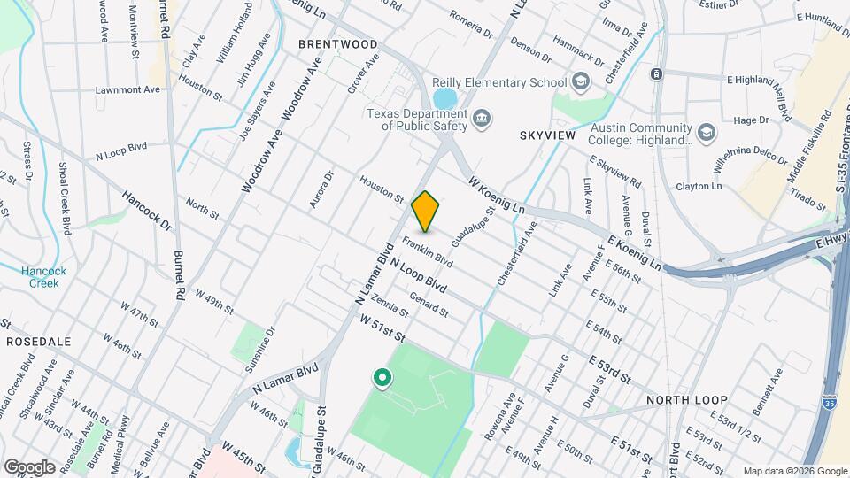 700 Franklin Blvd Map and Location Details