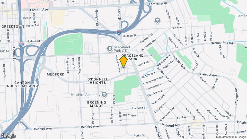 1214 Steelton Ave Map and Location Details