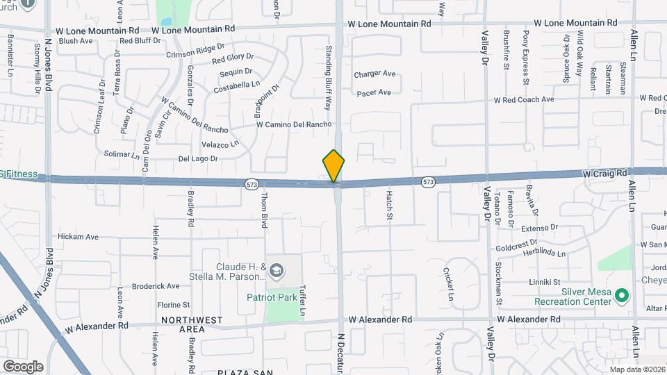 4801 W Craig Rd, Unit SI ID1620958P Map and Location Details