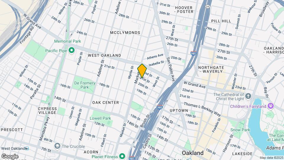 871 21st St Map and Location Details