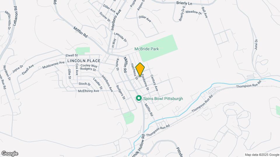 1640 Mohrbach St Map and Location Details