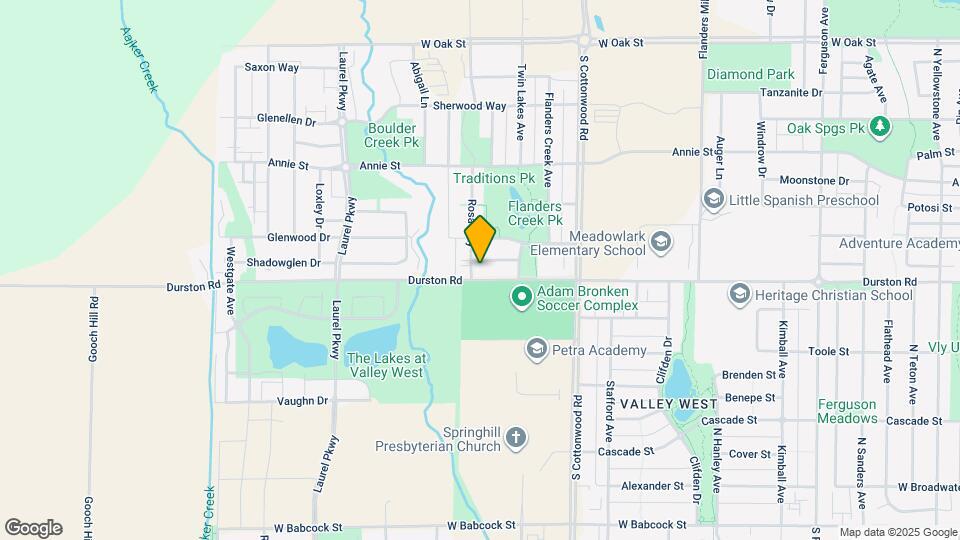 4394 Brookside Ln Map and Location Details