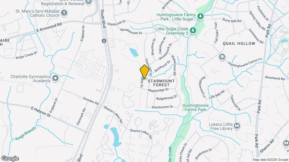 7401 Starvalley Dr Map and Location Details