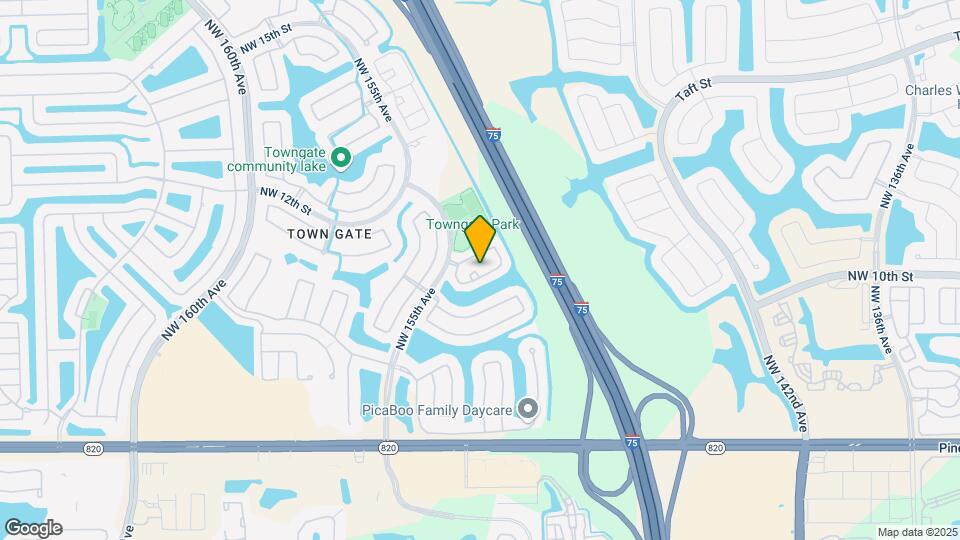 15121 NW 7th Ct Map and Location Details