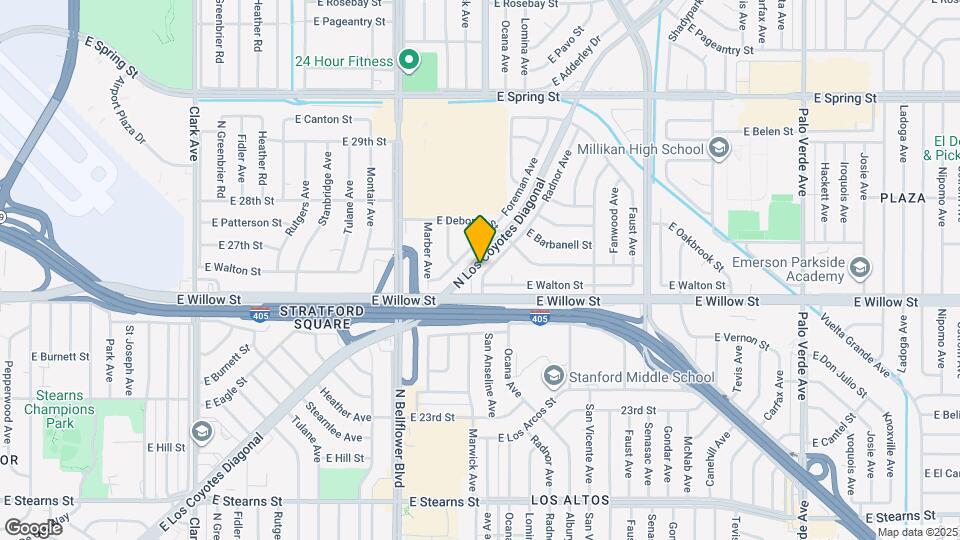 2631 Radnor Ave Map and Location Details