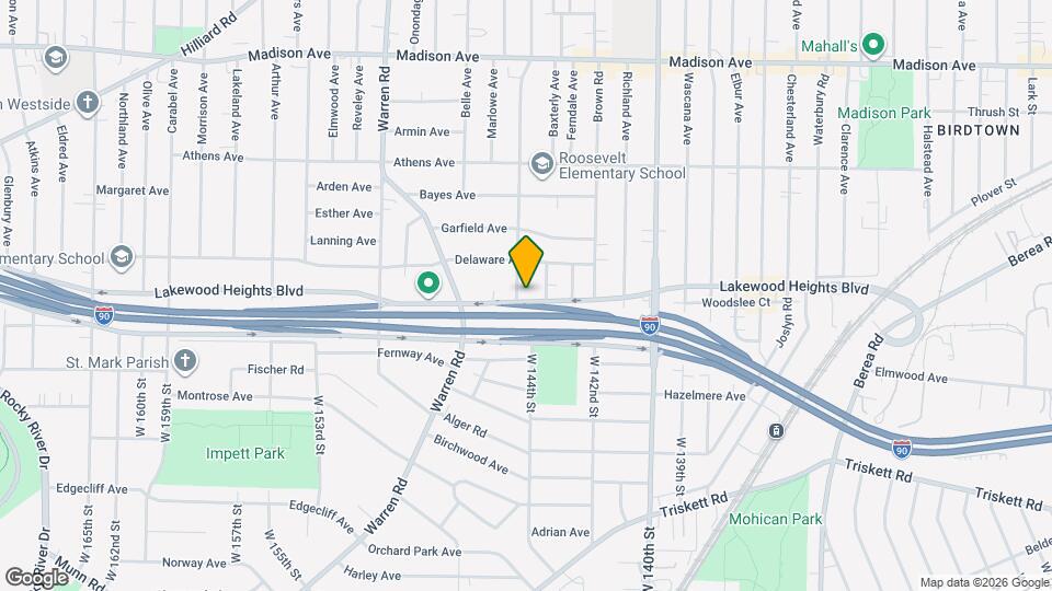 14330 Lakewood Heights Blvd Map and Location Details