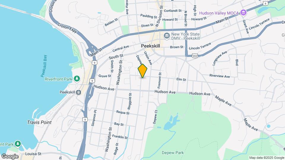 209 Depew St Map and Location Details