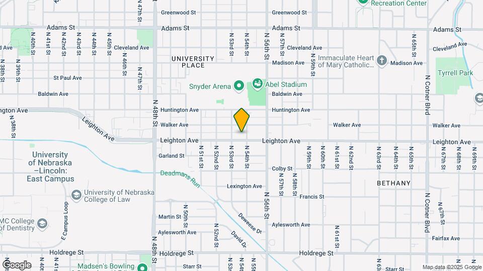 5330 Leighton Ave Map and Location Details
