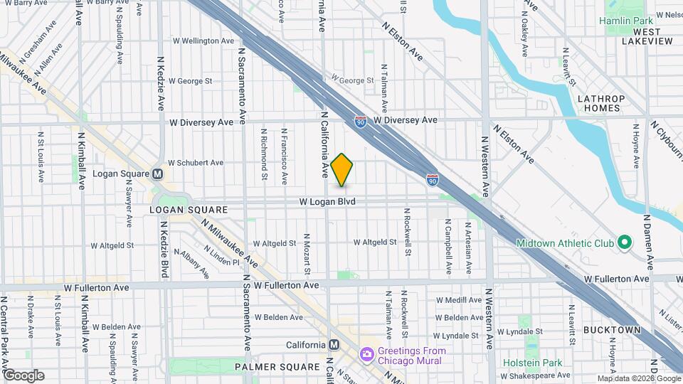 2742 W Logan Blvd, Unit 5 Mapa y Detalles de la Ubicación