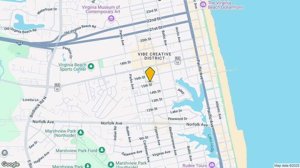 615 15th St Map and Location Details