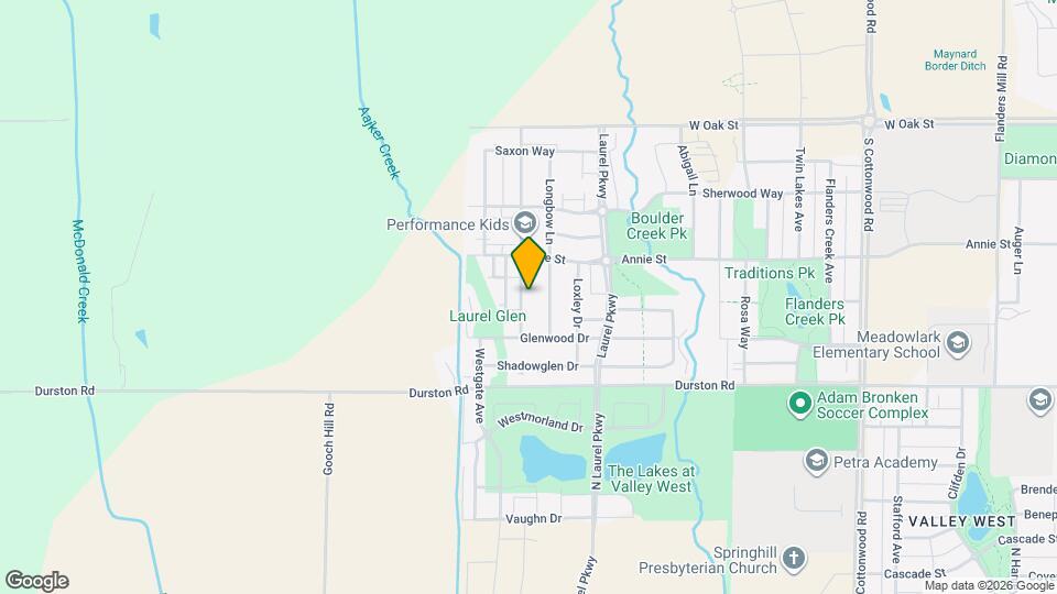 818 Forestglen Dr Mapa y Detalles de la Ubicación