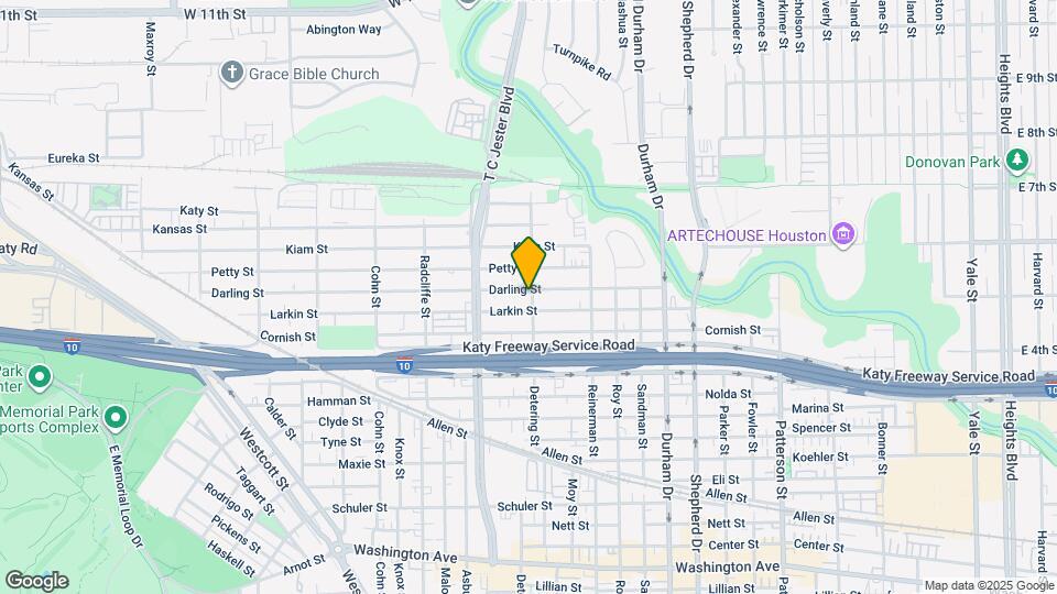 2211 Detering St Mapa y Detalles de la Ubicación