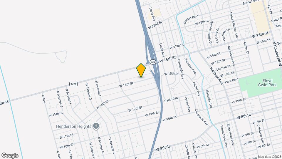 3544-B W 15th St Map and Location Details