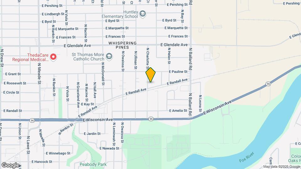1620 N Charlotte St Map and Location Details