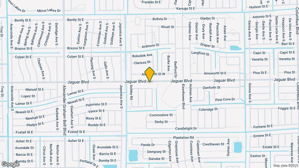 934 Jaguar Blvd Map and Location Details
