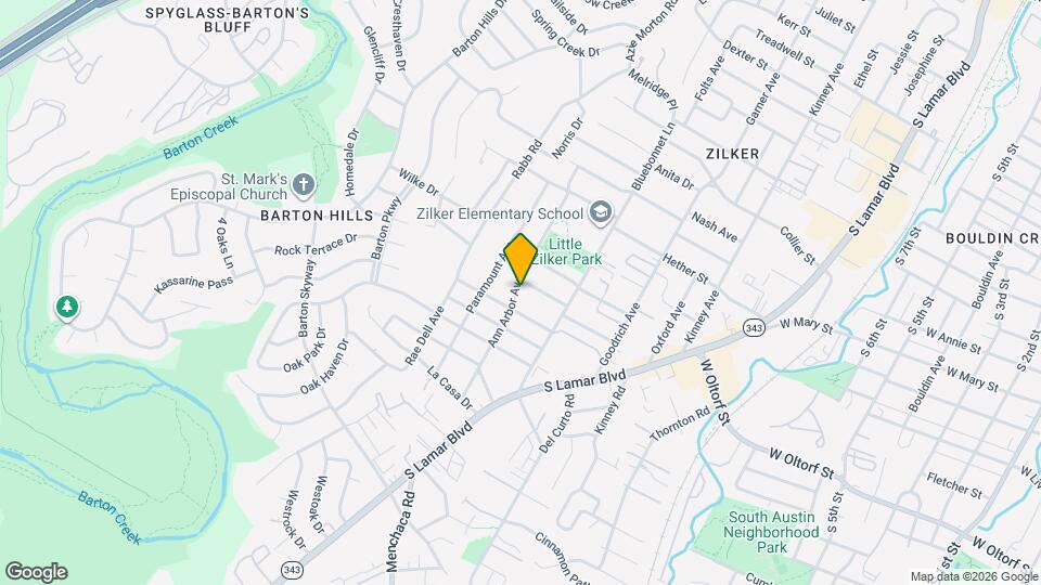 2113 Ann Arbor Ave Map and Location Details