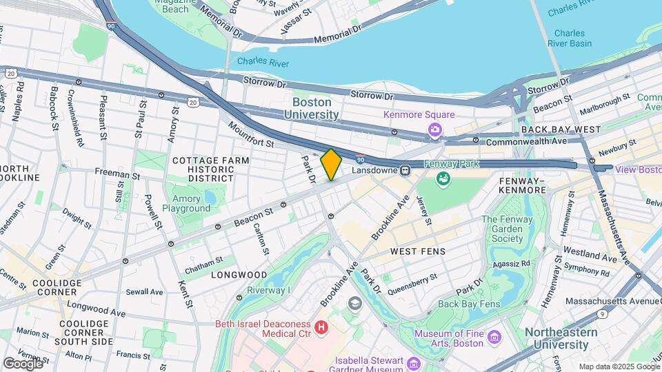 771 Beacon St, Unit FL9-ID855 Map and Location Details