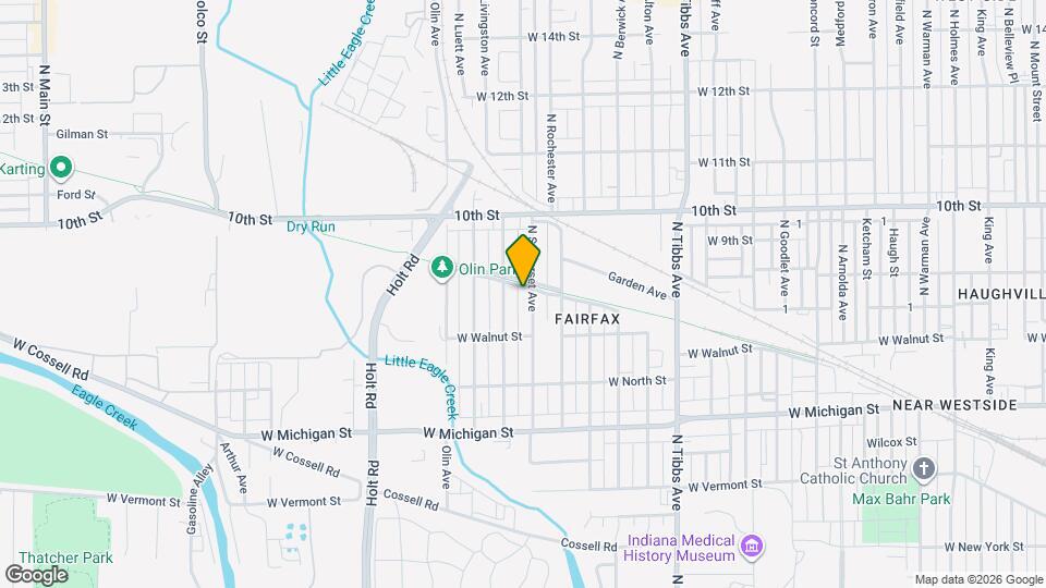 754 N Somerset Ave Map and Location Details