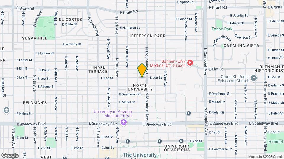 1220 E Lee St Mapa y Detalles de la Ubicación