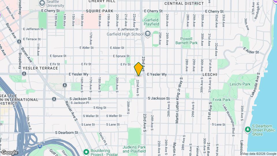 2215 E Yesler Wy Mapa y Detalles de la Ubicación