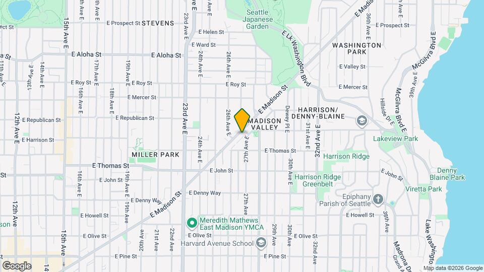 2613 E Madison St Map and Location Details