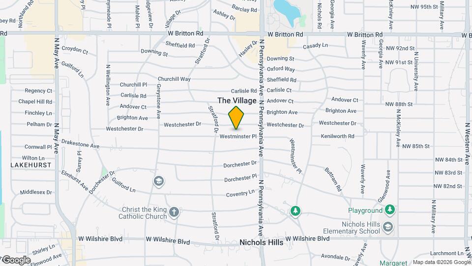 1719 Westminster Pl Map and Location Details