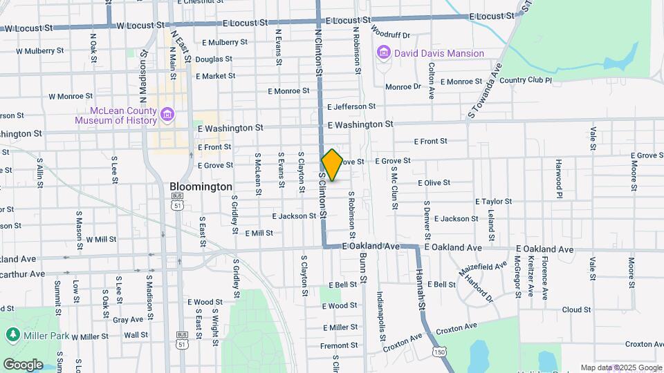 805 E Olive St Mapa y Detalles de la Ubicación