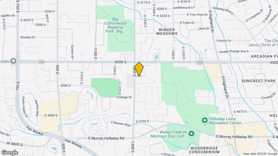 1320 Lake Springs Ln Map and Location Details