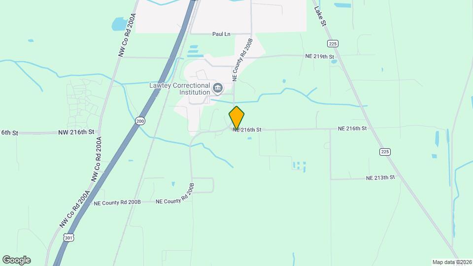 1570 NE 216th St Map and Location Details