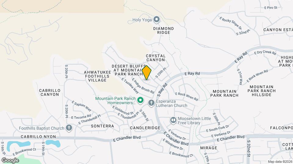 2520 E Granite View Dr Map and Location Details