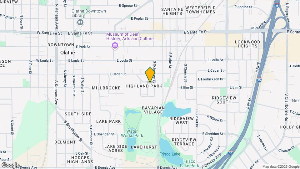 4402 S Parkway Dr Map and Location Details