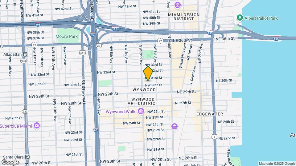 159 NW 30th St Map and Location Details