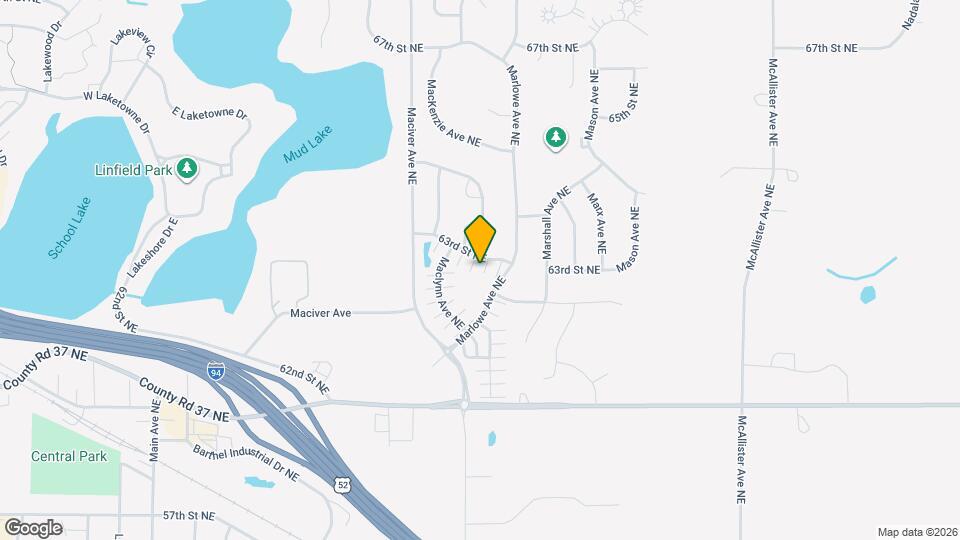 12137 63rd St NE Map and Location Details