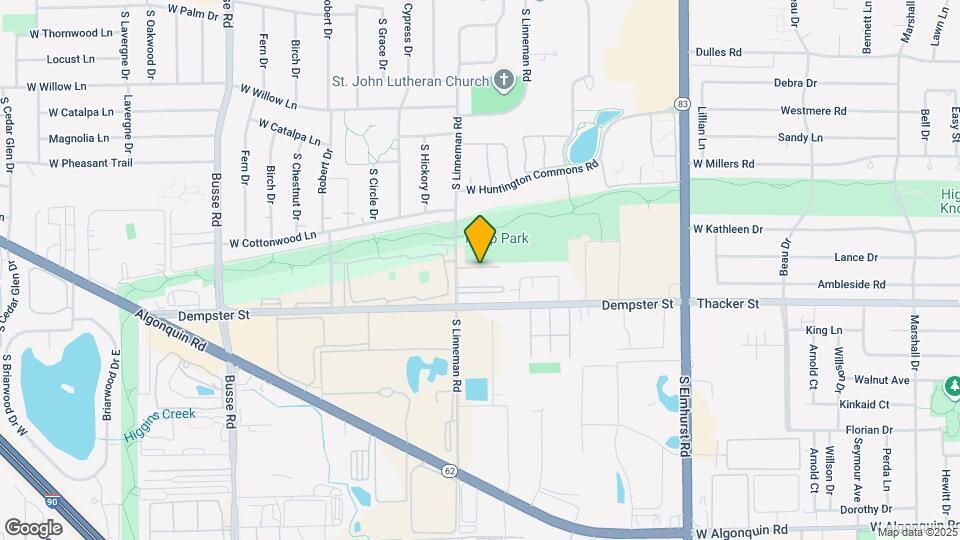 636 W Pickwick Ct, Unit GW Map and Location Details