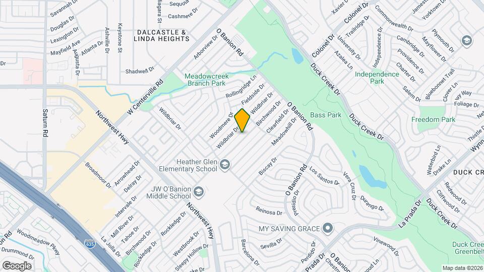 425 Birchwood Dr Mapa y Detalles de la Ubicación