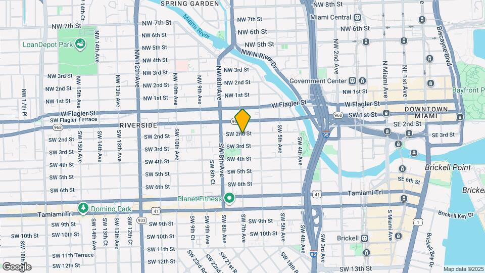 676 SW 2nd St Map and Location Details