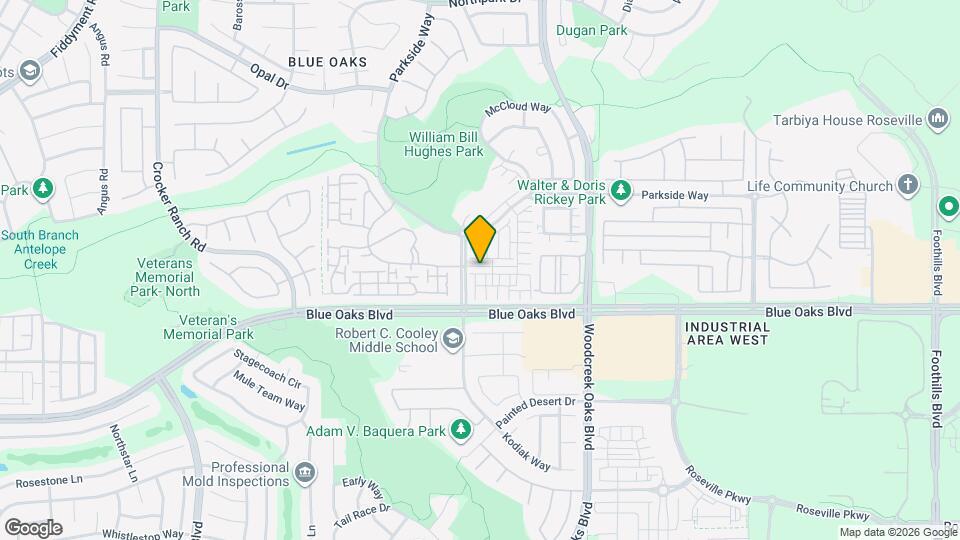 1024 Provence Village Dr Map and Location Details