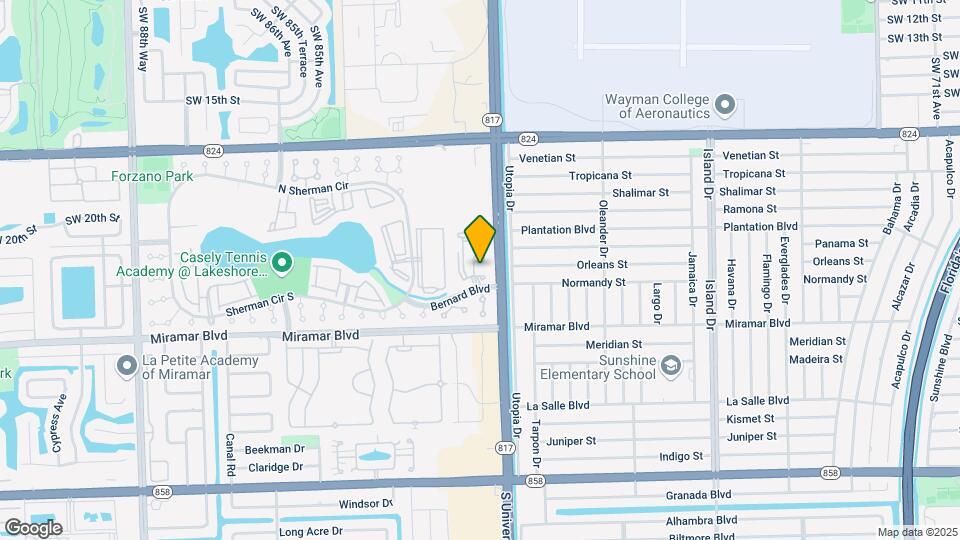 2257 SW 80th Terrace Map and Location Details