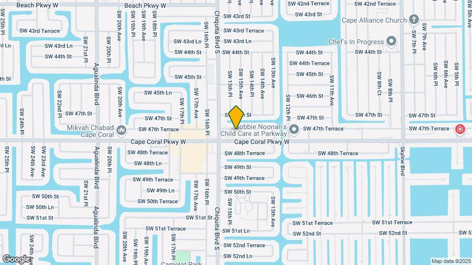 1504 SW 47th Terrace Map and Location Details