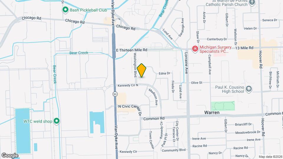 8237 Kennedy Cir N Map and Location Details