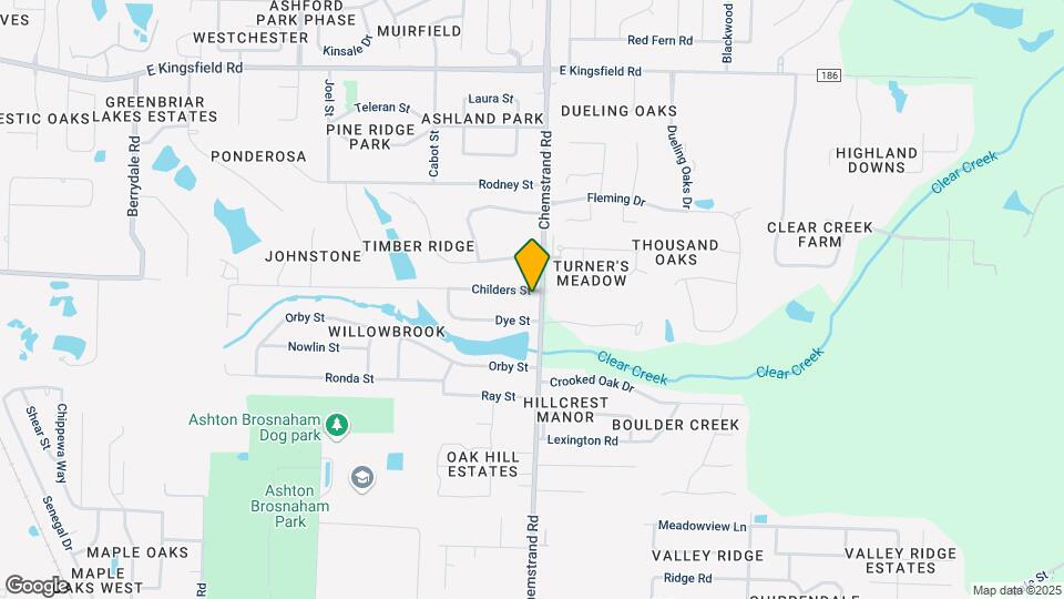 653 Childers St Map and Location Details
