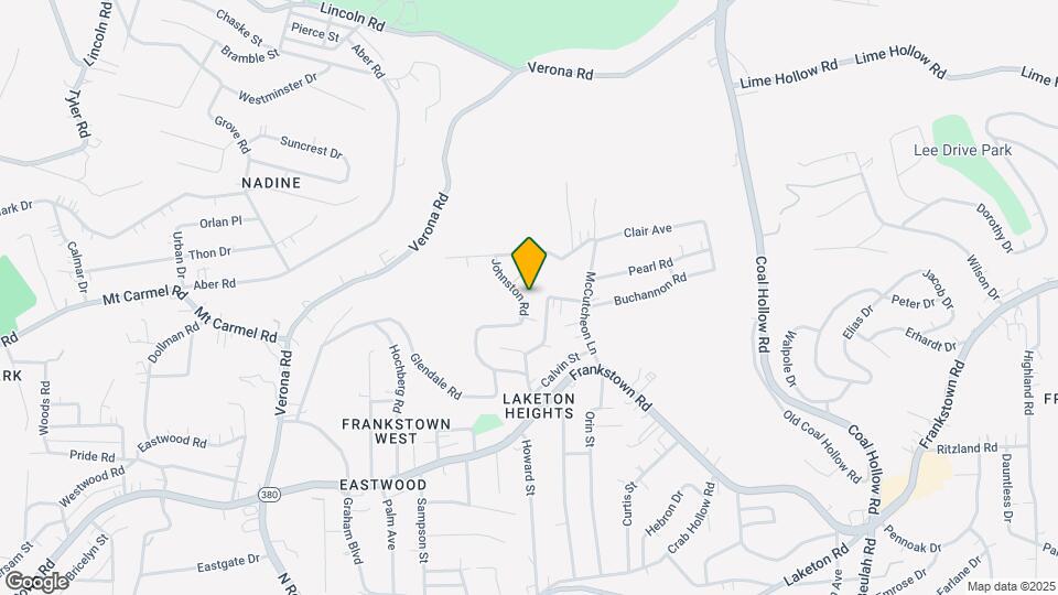 401 Johnston Rd Map and Location Details