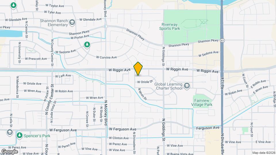 1629 W Lark Ave Map and Location Details