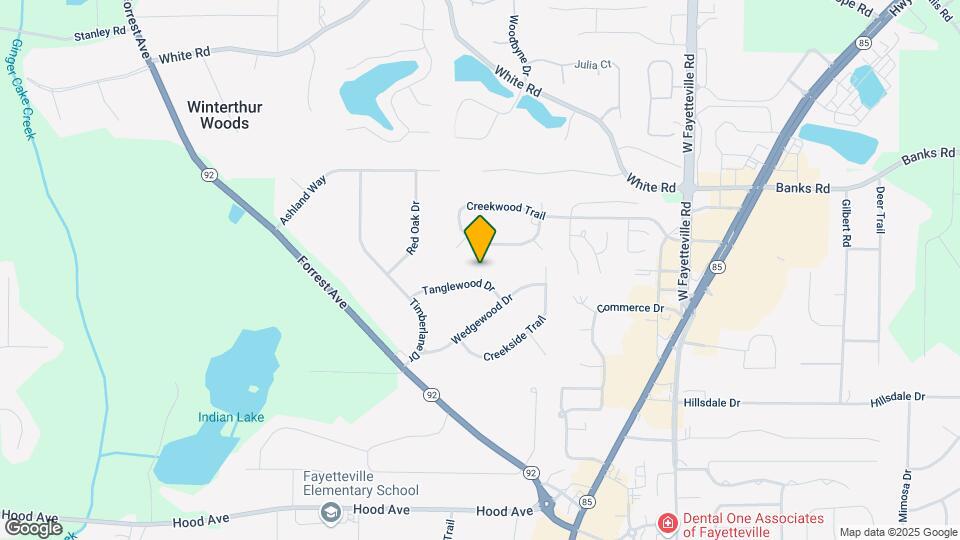 150 Tanglewood Dr Map and Location Details